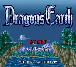Dragon's Earth title screen