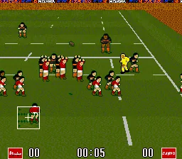 World Class Rugby 2 - Kokunai Gekitou Hen '93 screenshot