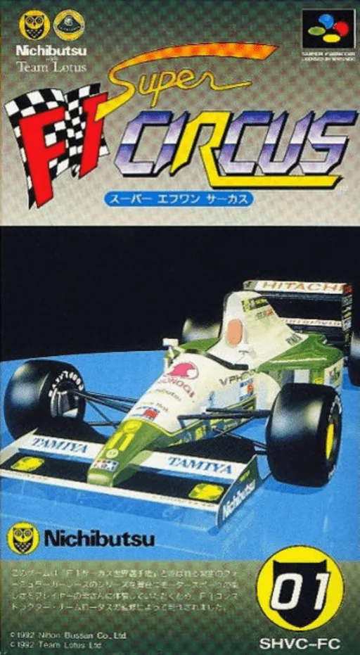 Backdrop artwork for Super F1 Circus