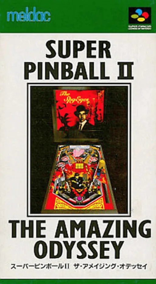 Super Pinball II - The Amazing Odyssey cover art for Super Nintendo Entertainment System