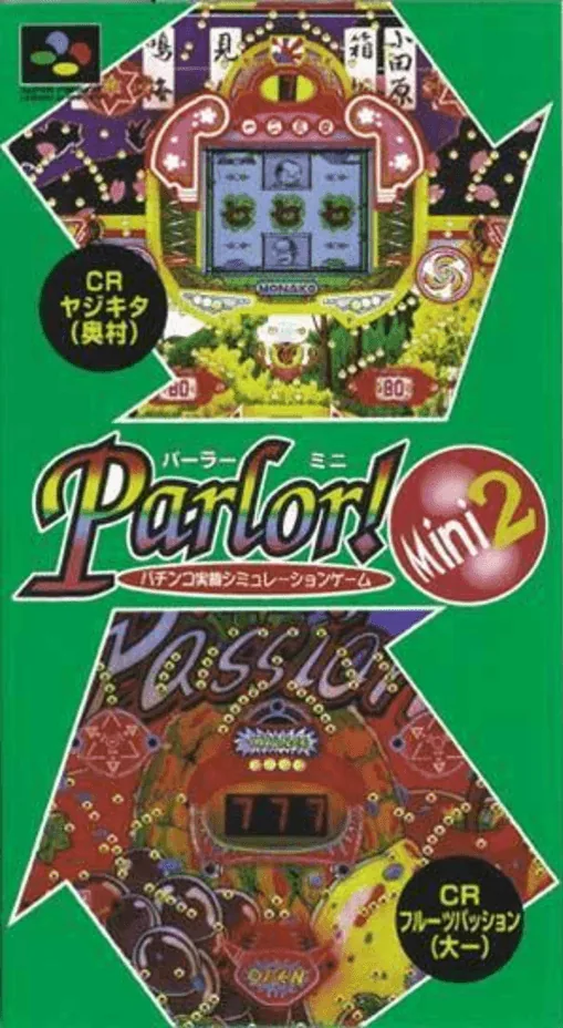 Backdrop artwork for Parlor! Mini 2 - Pachinko Jikki Simulation Game