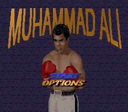 Muhammad Ali Heavyweight Boxing title screen