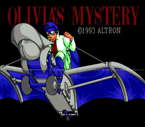 Olivia no Mystery title screen