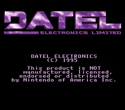 Pro Action Replay MK3 title screen
