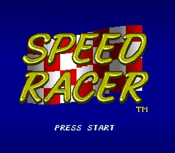 Speed Racer title screen
