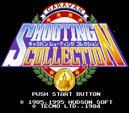 Caravan Shooting Collection title screen