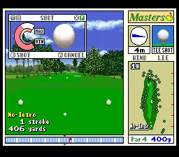 New 3D Golf Simulation - Harukanaru Augusta screenshot