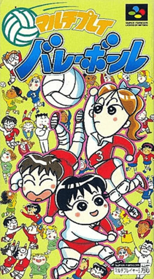 Backdrop artwork for Multi Play Volleyball