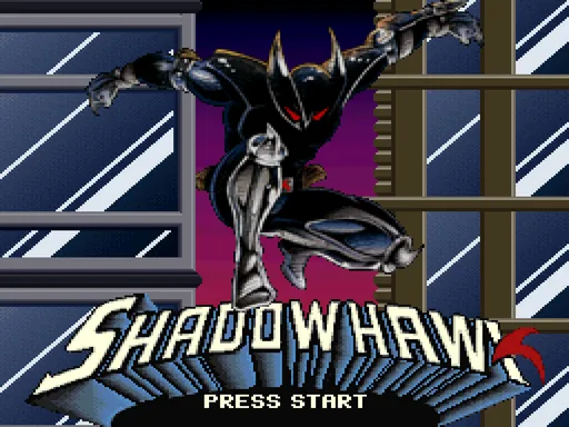 Shadowhawk title screen