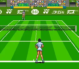 Date Kimiko no Virtual Tennis screenshot