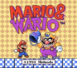 Mario to Wario title screen