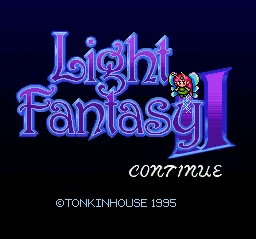 Light Fantasy II title screen