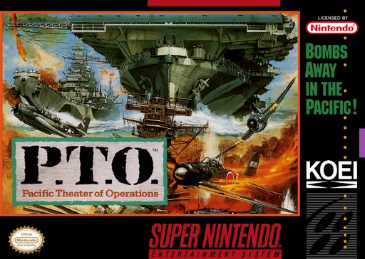 Backdrop artwork for P.T.O. - Pacific Theater of Operations