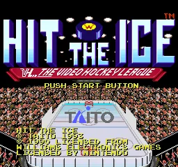 Hit the Ice - VHL - The Official Video Hockey League title screen