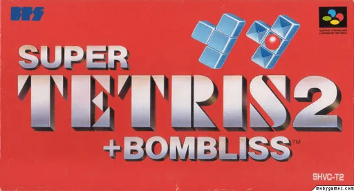 Super Tetris 2 + Bombliss cover art for Super Nintendo Entertainment System