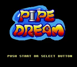 Pipe Dream title screen