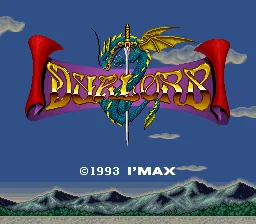 Dual Orb - Seirei Tama Densetsu title screen