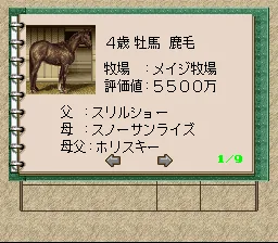 Winning Post 2 screenshot