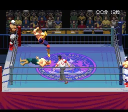 Jikkyou Power Pro Wrestling '96 - Max Voltage screenshot