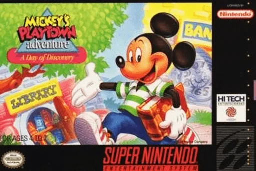Backdrop artwork for Mickey's Playtown Adventure - A Day of Discovery!
