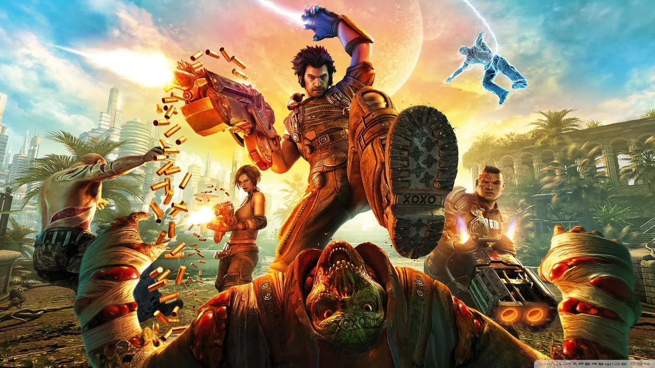 Backdrop artwork for Bulletstorm
