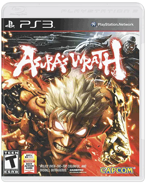 Asura's Wrath box art