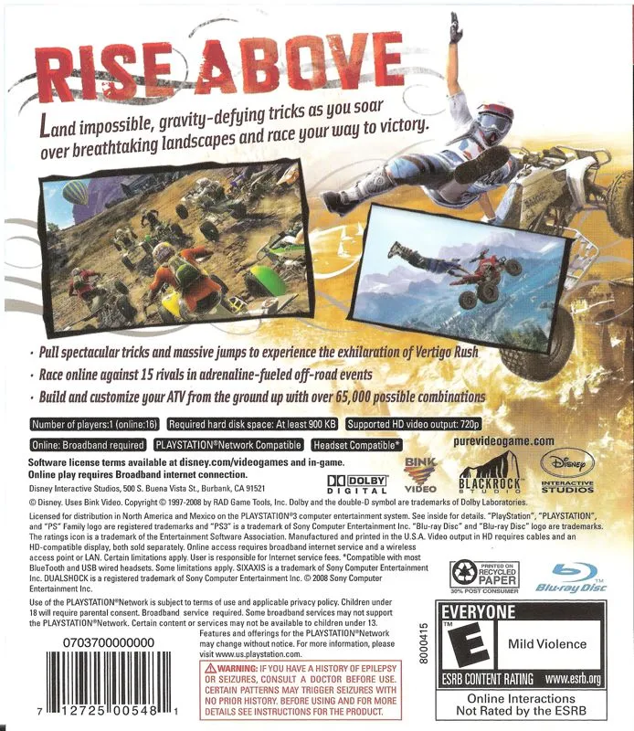Pure box back