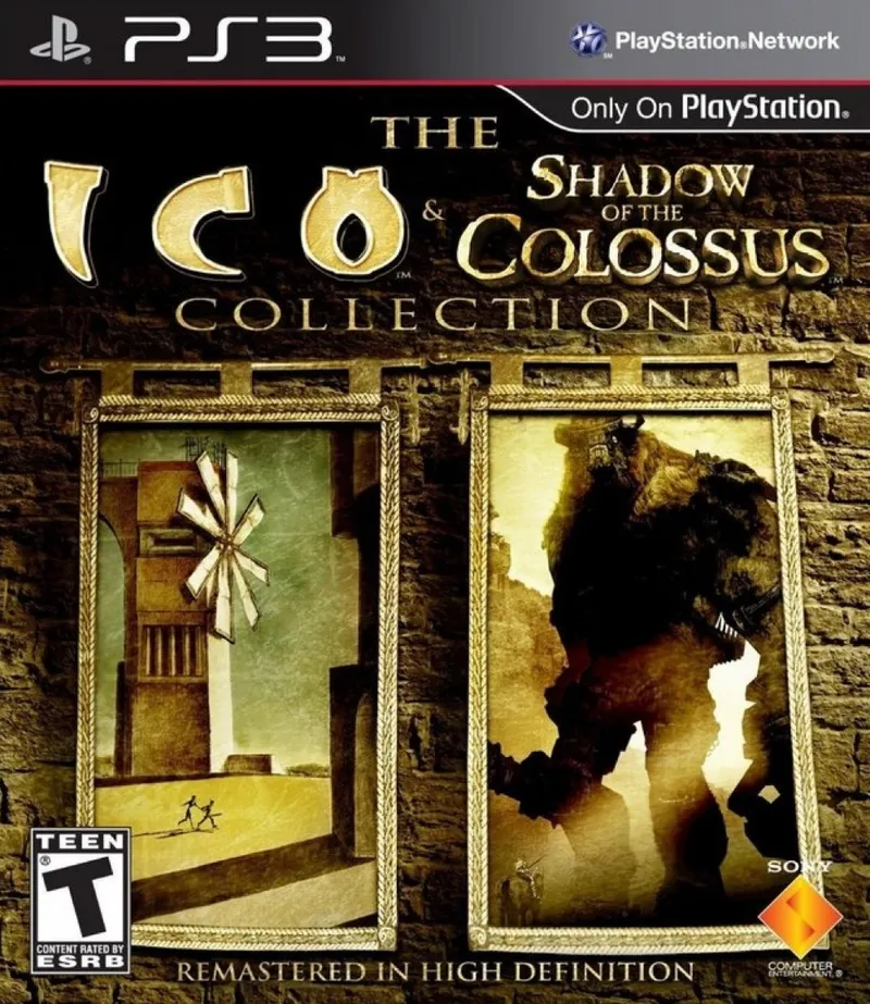 The ICO and Shadow of the Colossus Collection box art