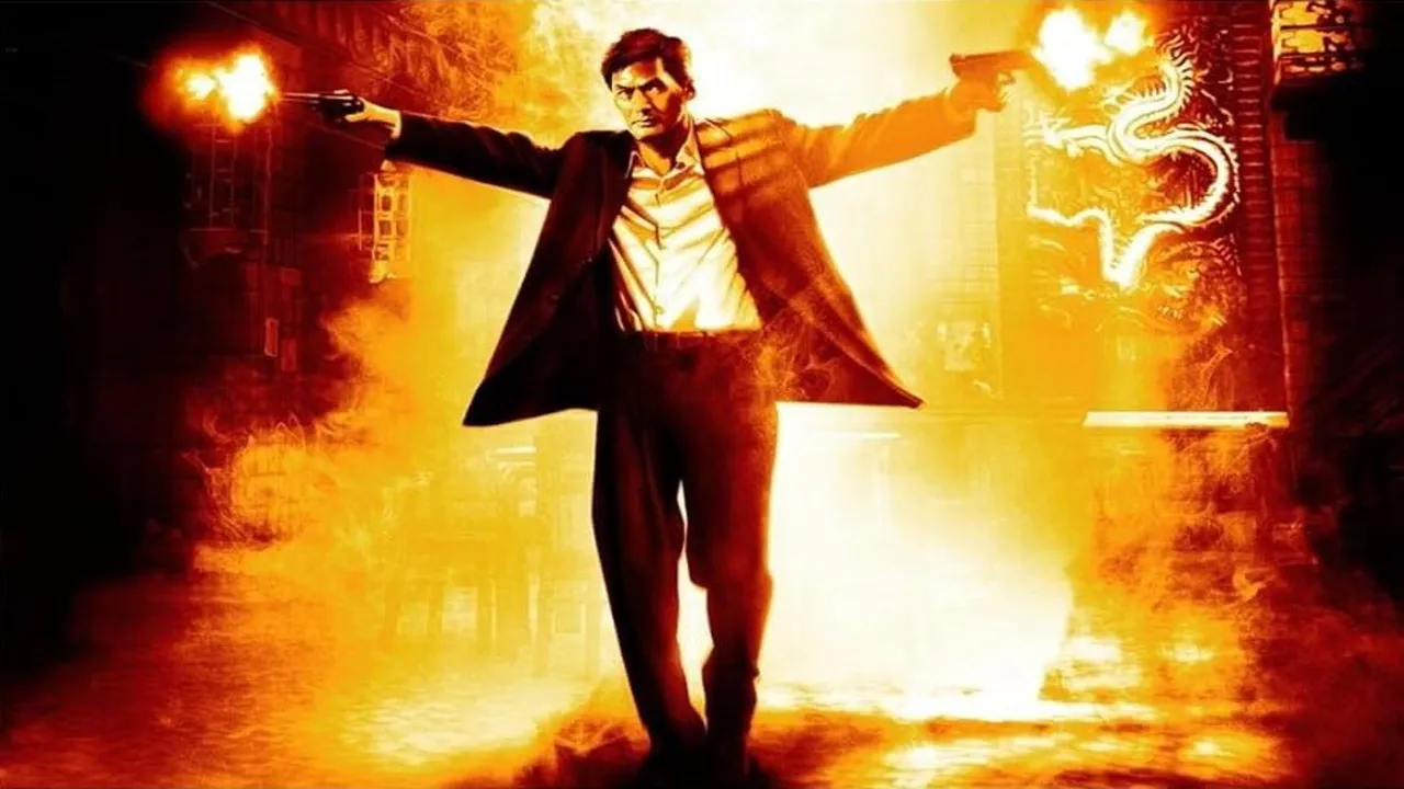 Backdrop artwork for John Woo Presents Stranglehold