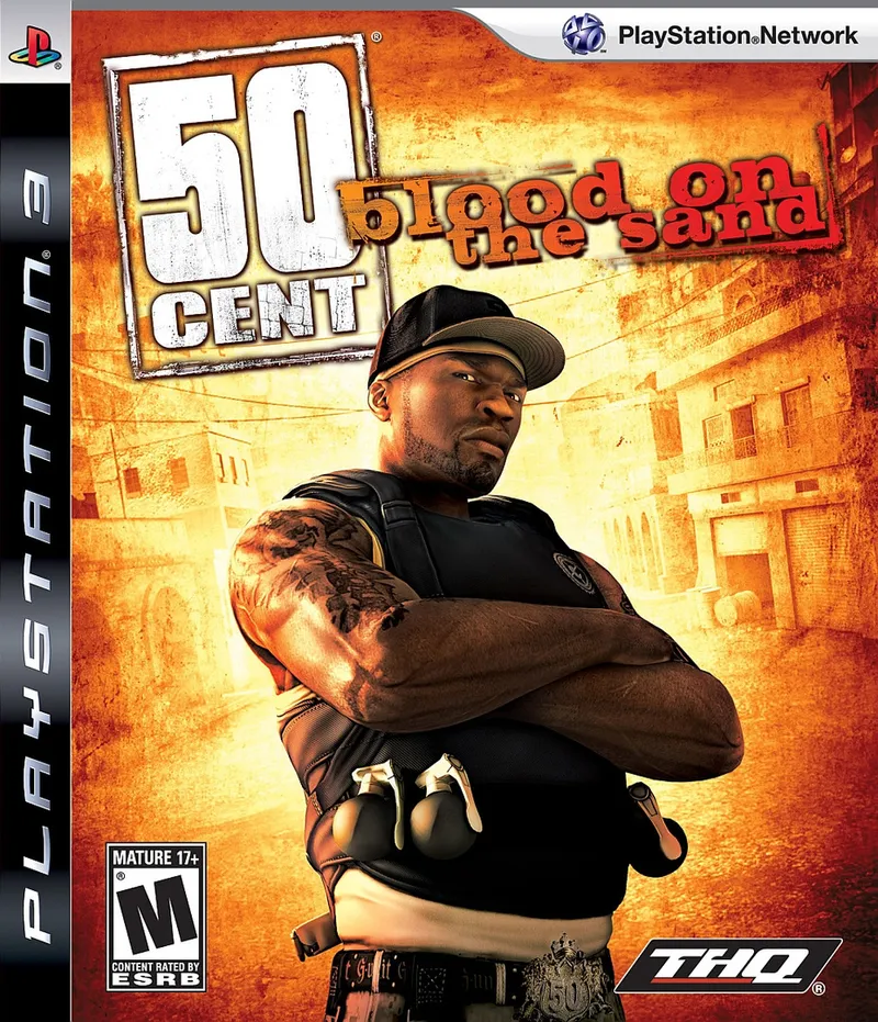 50 Cent: Blood on the Sand box art