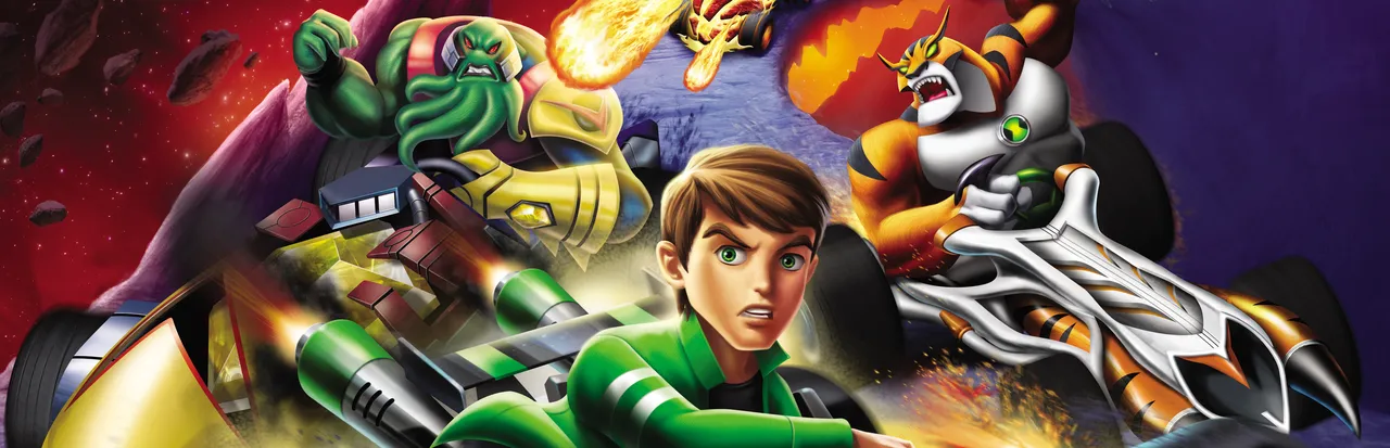 Backdrop artwork for Ben 10: Galactic Racing