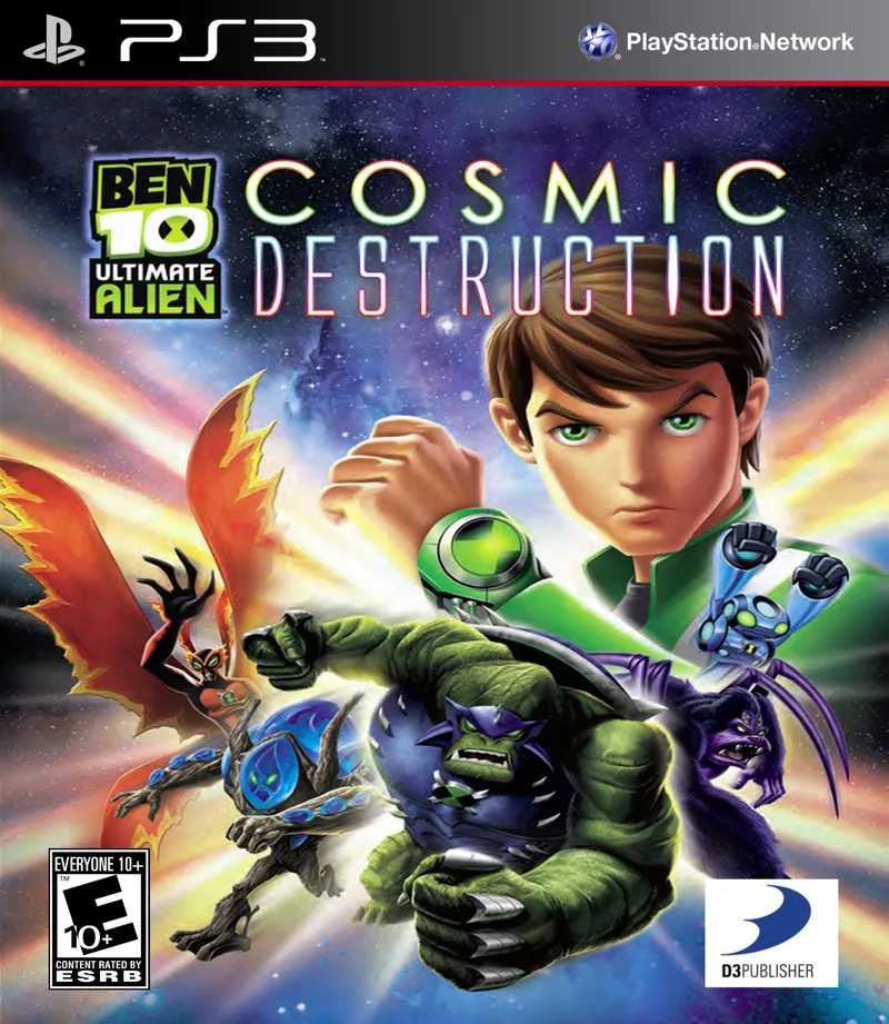 Ben 10: Ultimate Alien: Cosmic Destruction box art