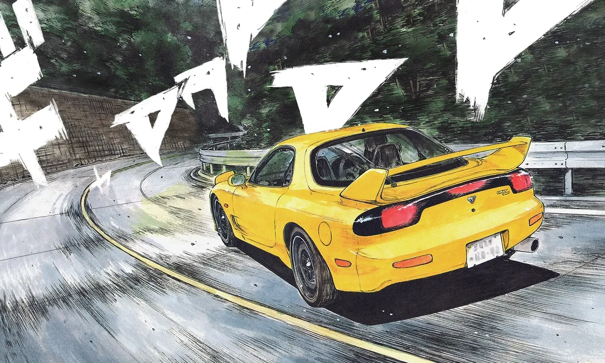 Backdrop artwork for Initial D Extreme Stage