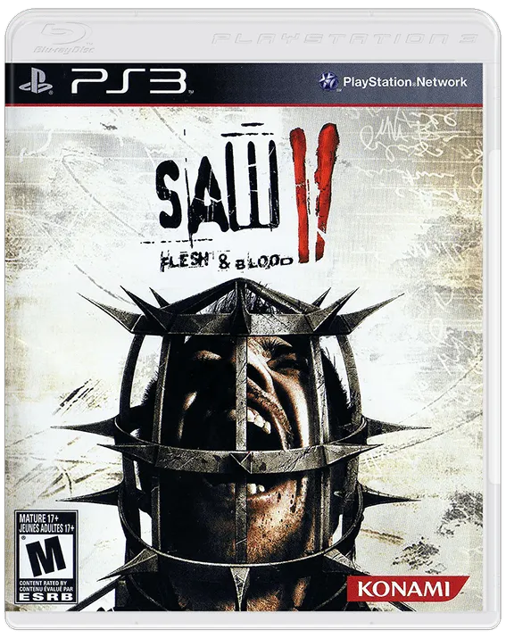 Saw II: Flesh & Blood box art