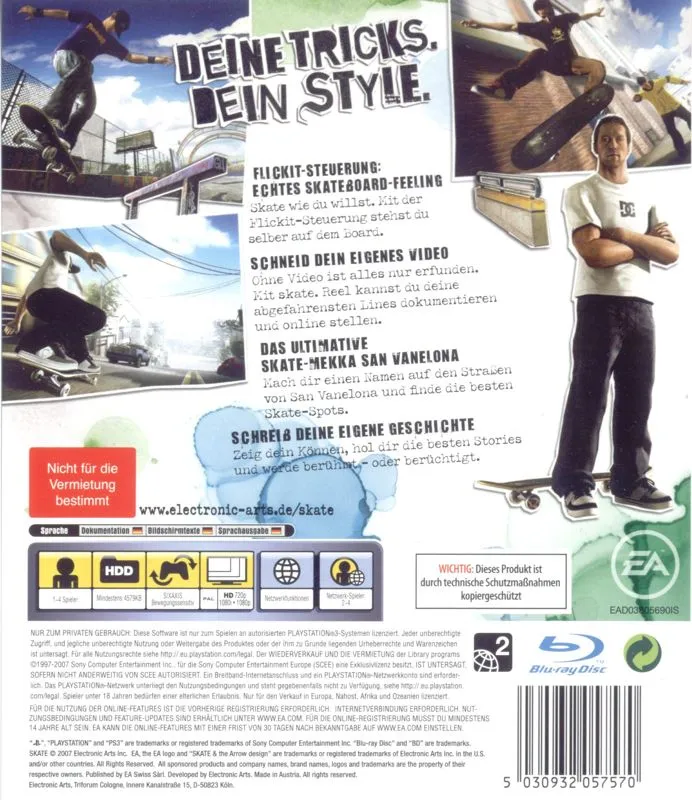 Skate box back