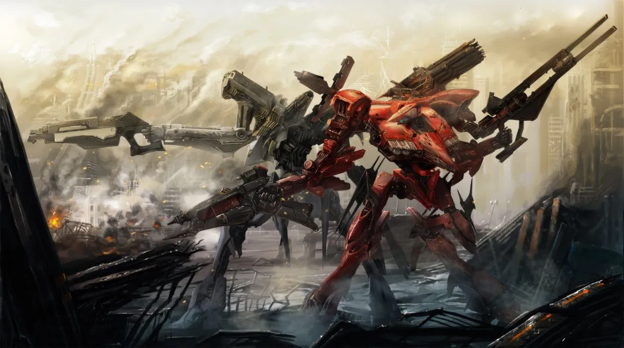 Backdrop artwork for Armored Core 4