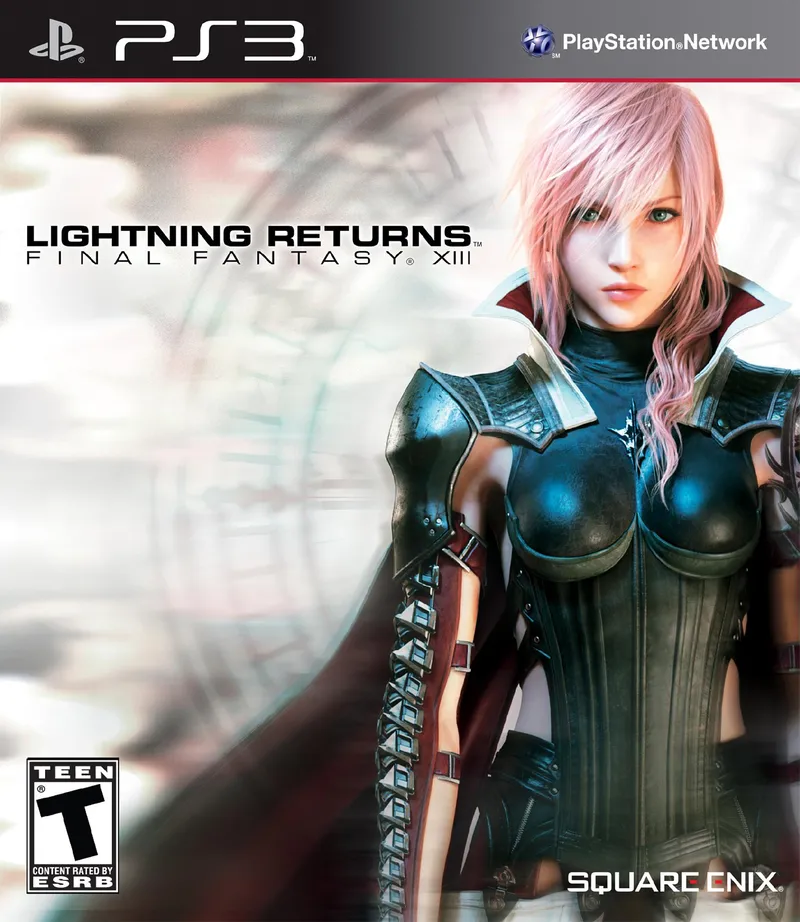 Lightning Returns: Final Fantasy XIII cover art for Sony Playstation 3