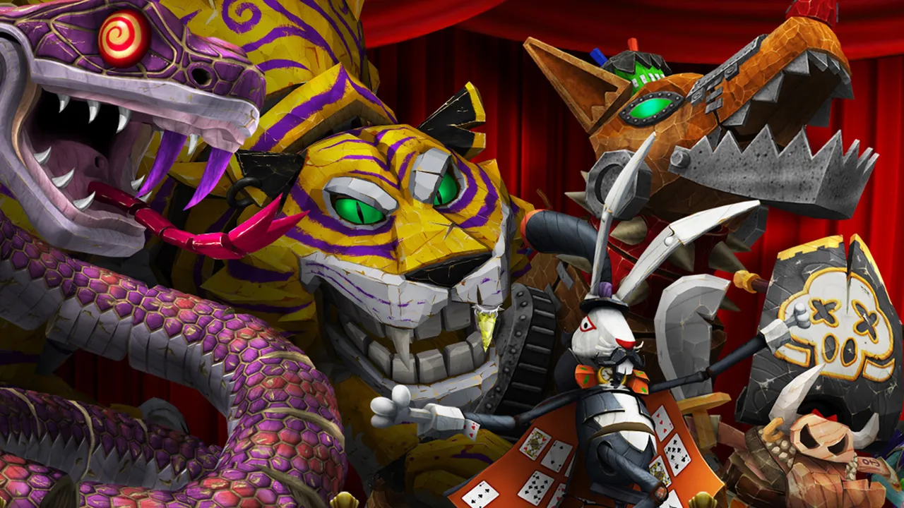 Backdrop artwork for Puppeteer