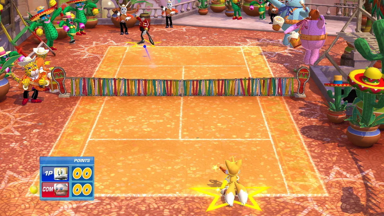 Sega Superstars Tennis screenshot