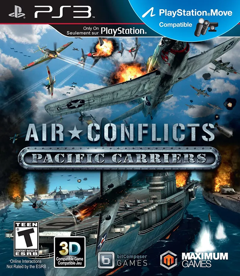 Backdrop artwork for Air Conflicts: Pacific Carriers