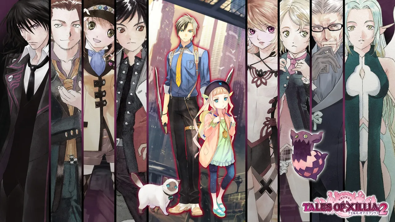 Backdrop artwork for Tales of Xillia 2
