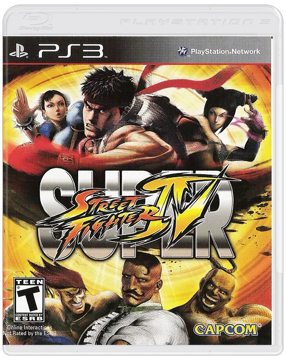 Super Street Fighter IV box art