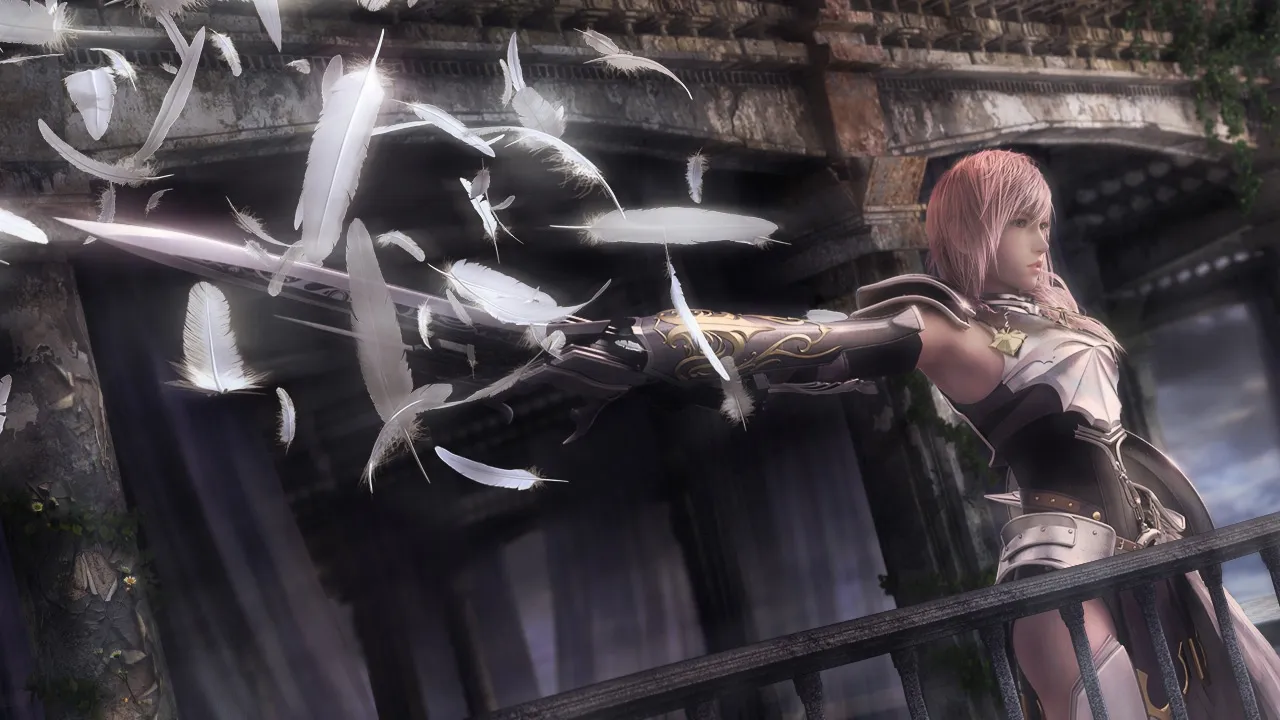 Backdrop artwork for Final Fantasy XIII-2