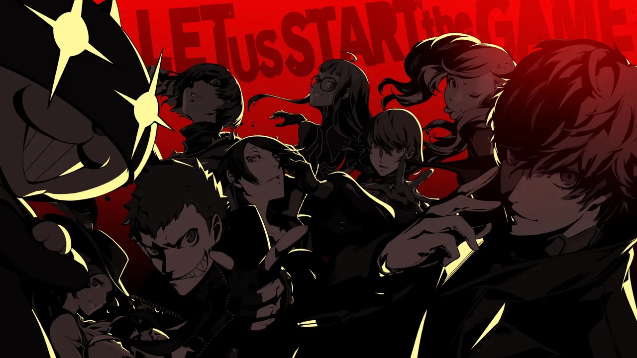 Backdrop artwork for Persona 5