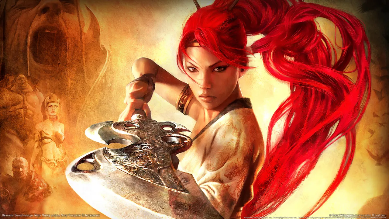 Backdrop artwork for Heavenly Sword