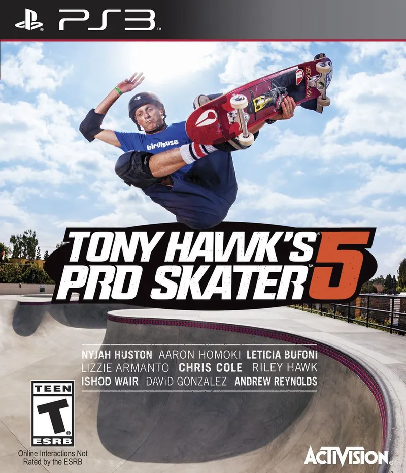 Backdrop artwork for Tony Hawk's Pro Skater 5