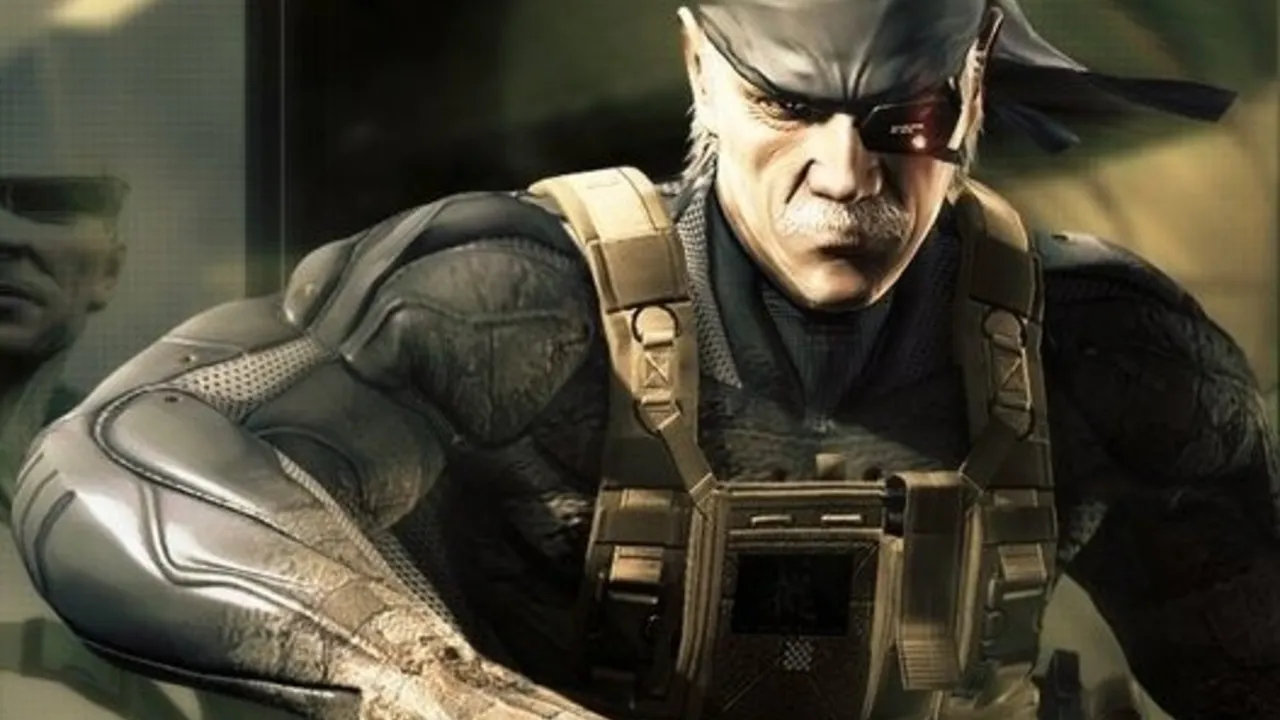 Backdrop artwork for Metal Gear Solid 4: Guns of the Patriots