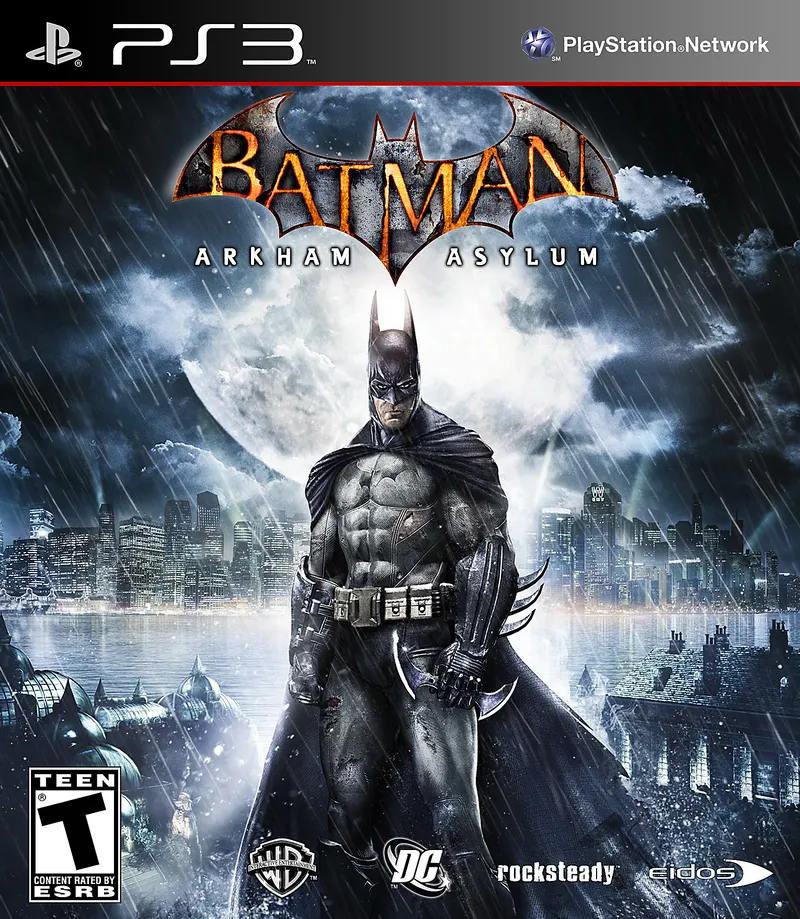 Batman: Arkham Asylum box art