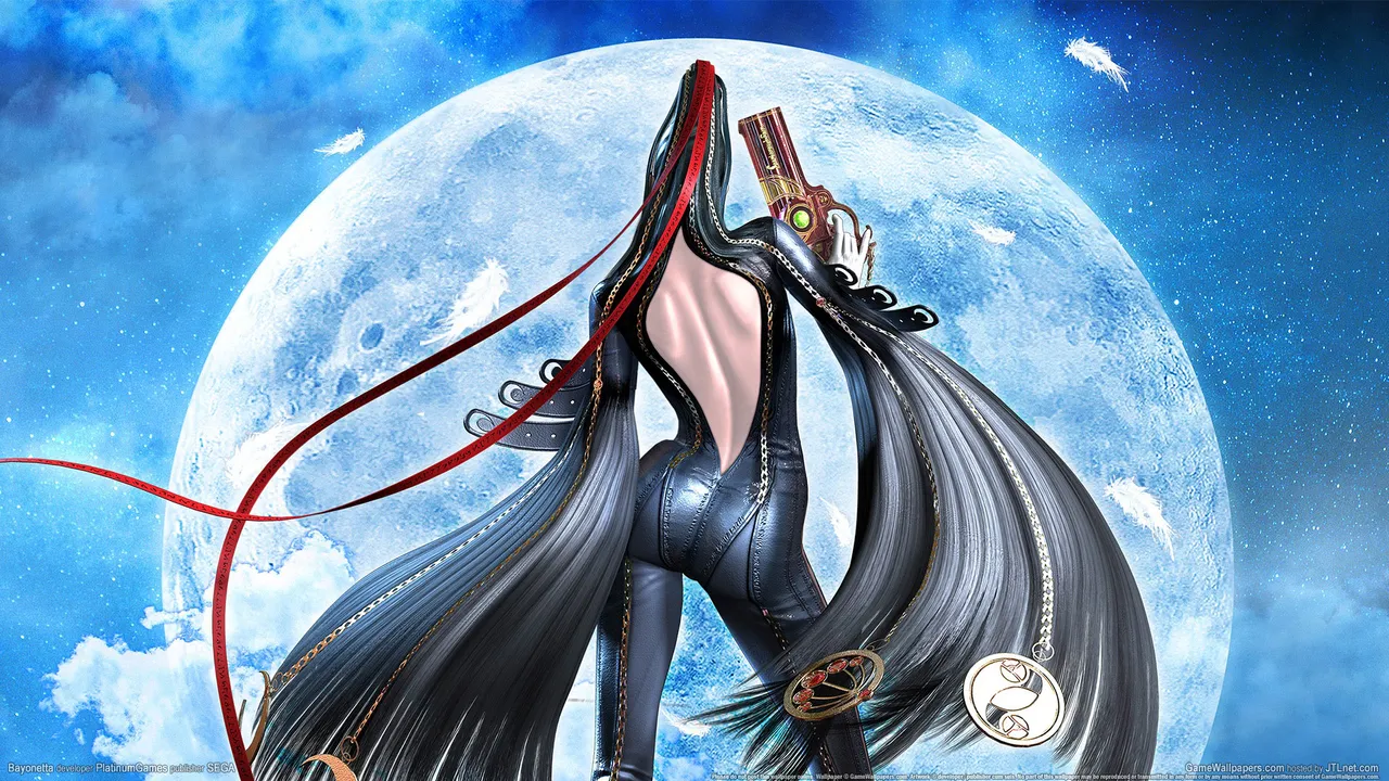 Backdrop artwork for Bayonetta