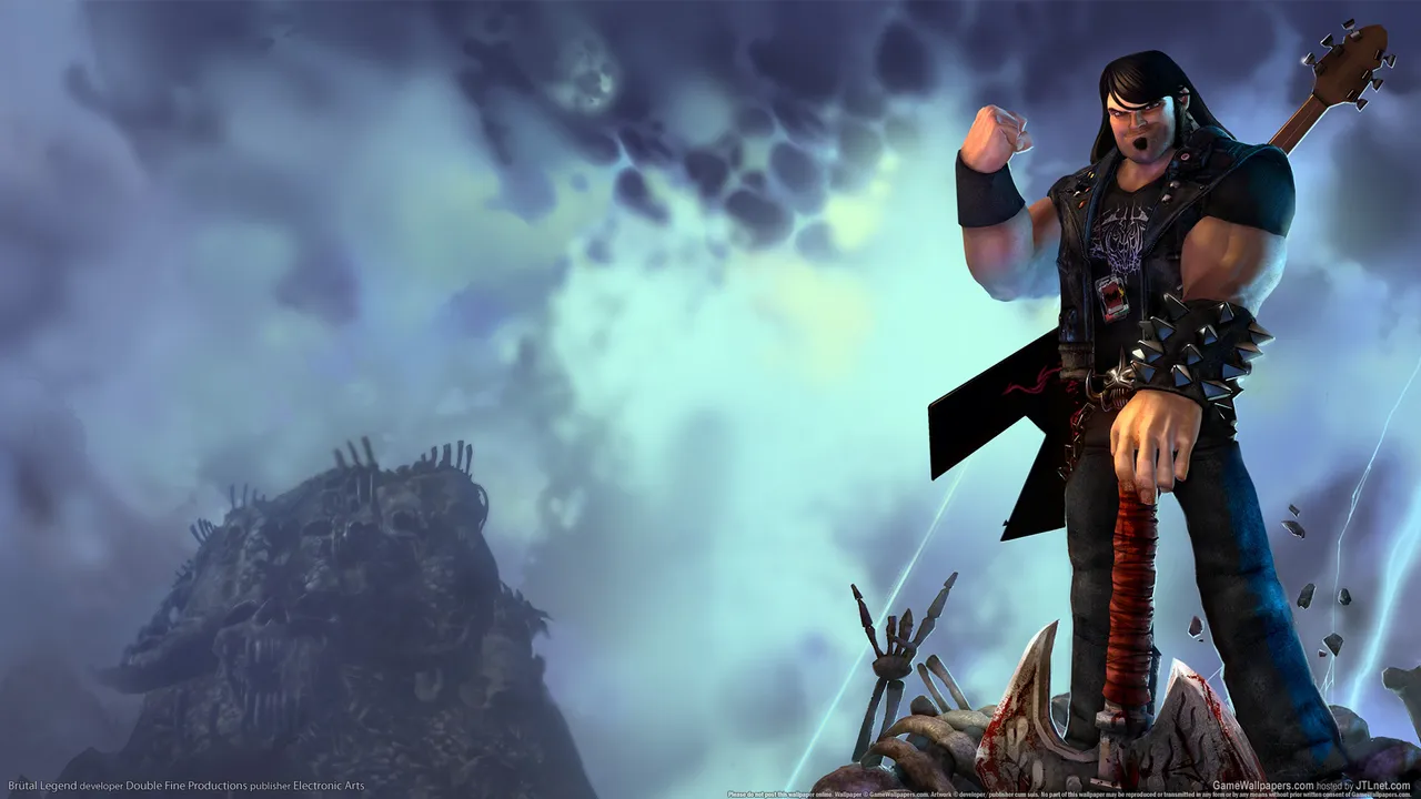 Backdrop artwork for Brütal Legend